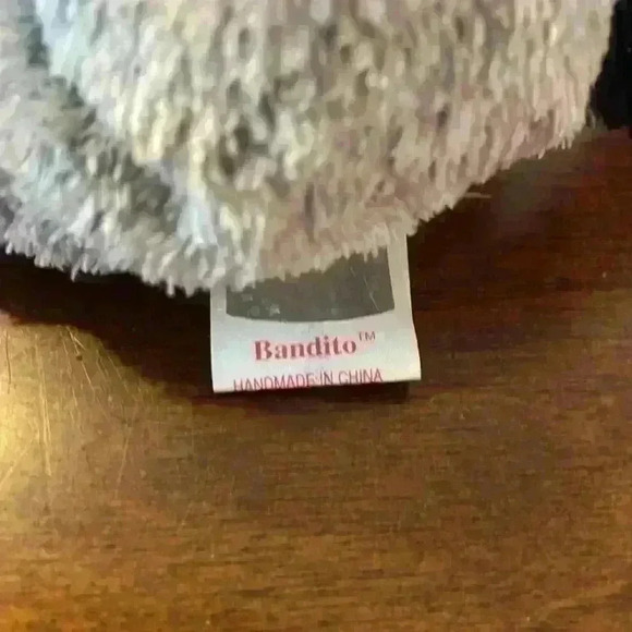 Bandito the Racoon ty Beanie Baby - Picture 3 of 3